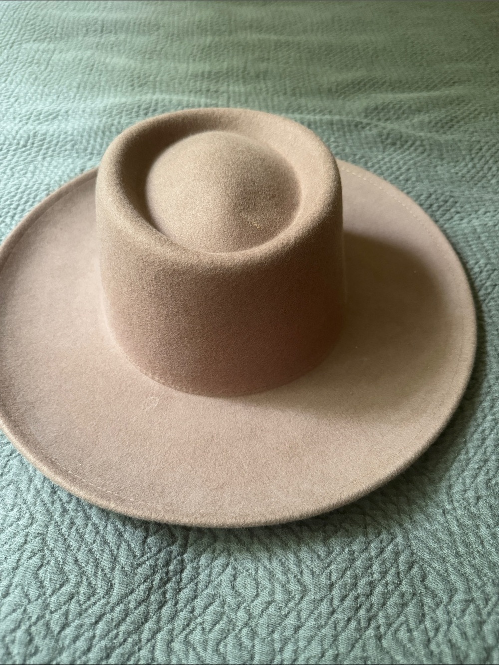 Gigi Pip Ginger Gambler Wide-Brim Hat